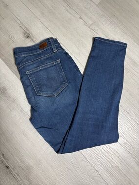 ⭐️SALE - PAIGE Verdugo Crop Skinny Jeans Size 27 Dark Wash Stretch Denim